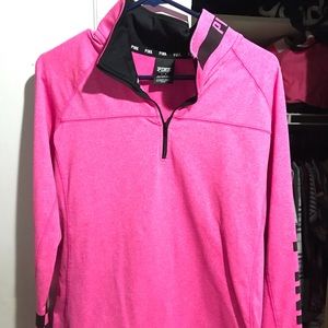 Pink light weight sweat shirt